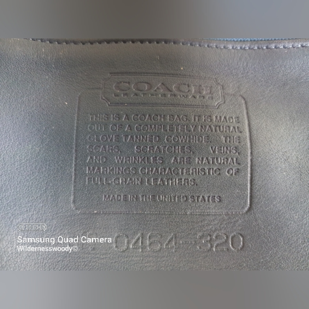 Coach Carlton #4132, Coach Classics Collection, Ocean Blue - Picture 12 of 16